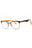 0SCB - SHINY ORANGE/BROWN/clear demo lens