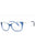 0955 - SHINY TRANSPARENT BLUE/clear demo lens