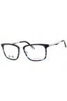 9N4M - Striped Blue/Clear demo lens