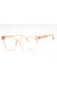 09TU - Shiny Transparent Peach / Clear Lens