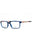 0U58 - MATT TRANSPARENT BLUE/Clear demo lens