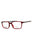 0D41 - SEMI-MATT RED/Clear demo lens