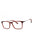 999M - MATT TRANSP.RED/clear demo lens