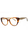 09XW - SHINY MEDIUM HAVANA/clear demo lens