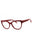 0U17 - SHINY CHERRY RED/clear demo lens
