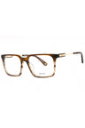 0AEX - STREAKED FADING OCHRE/BROWN/clear demo lens