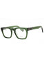 0G61 - SHINY TRANSPARENT GREEN/Clear demo lens