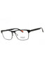 9223 - Shiny Black/Clear demo lens