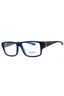 5903 - Matte Transparent Blue/Clear demo lens