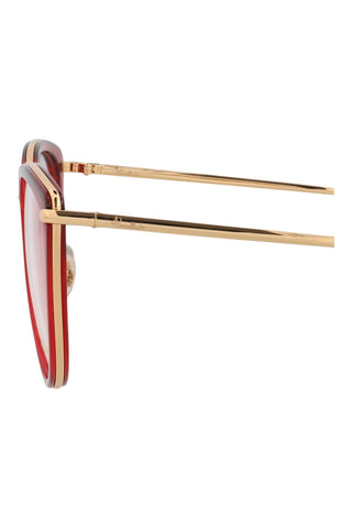 Pomellato PM0083O Transparent Bordeaux Eyeglasses