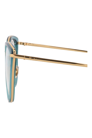 Pomellato PM0083O Transparent Teal Eyeglasses