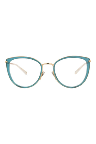 Pomellato PM0083O Transparent Teal Eyeglasses