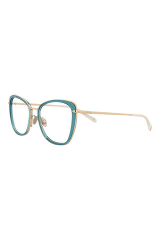 Pomellato PM0084O Transparent Teal Eyeglasses