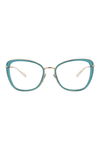 Pomellato PM0084O Transparent Teal Eyeglasses