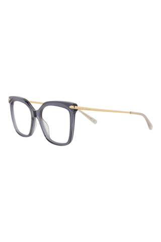 Pomellato PM0094O Bilayer Transparent Dark Grey/Opal Dark Grey Eyeglasses