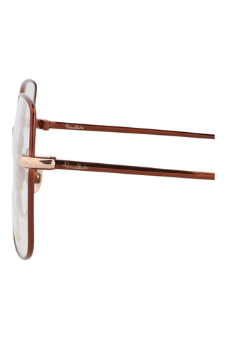 Pomellato PM0108O Transparent Brown Varnish Eyeglasses