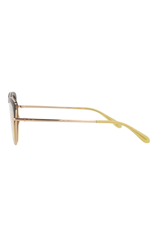 Pomellato PM0125O Pink Gold/Transparent Brown Eyeglasses