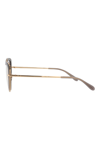 Pomellato PM0125O Pink Gold/Transparent Grey Eyeglasses