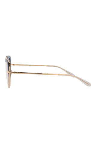 Pomellato PM0125O Pink Gold/Transparent Light Blue Eyeglasses