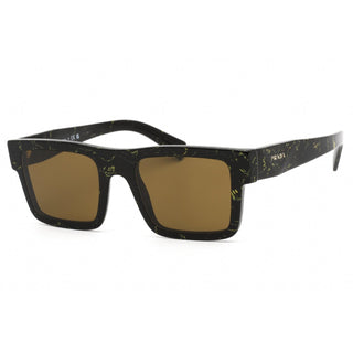 Prada 0PR 19WS Sunglasses Black/Dark Brown-AmbrogioShoes