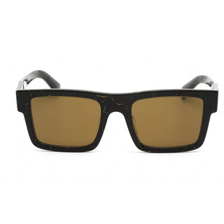Prada 0PR 19WSF Sunglasses Black / Yellow Marble-AmbrogioShoes