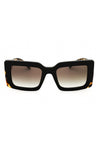 0CD80L - Black/Medium Tortoise/Grey Gradient