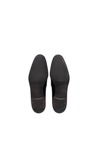 Prada 2DB185-248 Black Leather Penny Loafers (PRM1031)