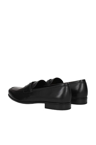 Prada 2DC179-ASK Black Leather Penny Loafers (PRM1040)