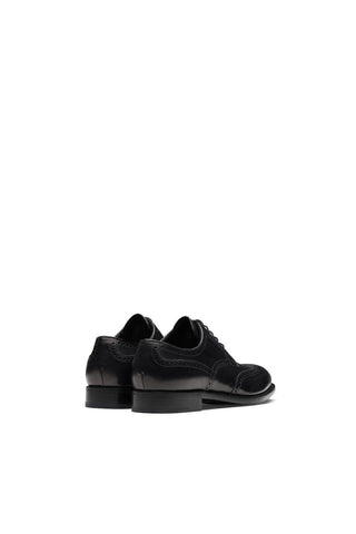 Prada 2EB109-3F33 Black Leather Derby (PRM1026)