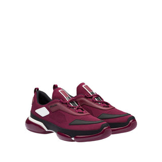 Prada 2EG253-2ODA Burgundy Cloudbust Technical Fabric Sneakers (PRM1001)-AmbrogioShoes