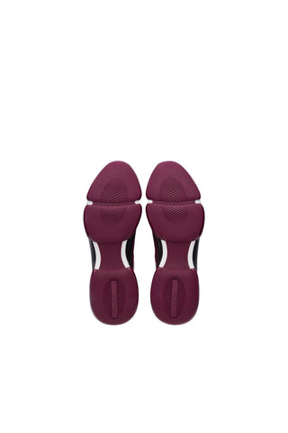 Prada 2EG253-2ODA Burgundy Cloudbust Technical Fabric Sneakers (PRM1001)