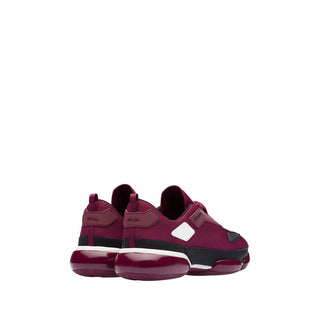 Prada 2EG253-2ODA Men's Shoes Burgundy Cloudbust Technical Fabric Sneakers (PRM1001)-AmbrogioShoes