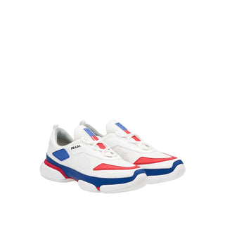Prada 2OG064-1OUF Men's Shoes White, Blue & Red Cloudbust Technical Fabric Casual Sneakers (PRM1014)-AmbrogioShoes