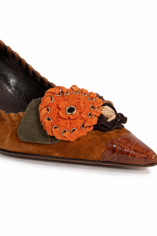 Prada Designer Shoes for women, Suede Pumps 1P6317 (PRW13)