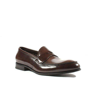 Prada Mens Shoes Tobacco leather Dress Shoes 2D1651 (PRM5)-AmbrogioShoes