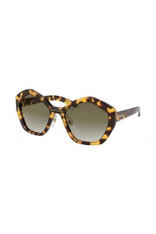 Prada PR 08XS Sunglasses Medium Havana/Green Gradient (S) Men's