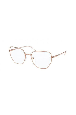 Prada PR 60WV Eyeglasses Pink Gold / Clear demo lens