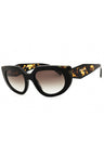 0CD80L - Black/Medium Tortoise/Grey Gradient