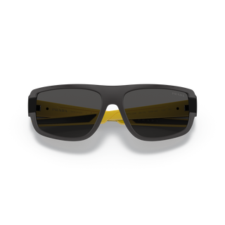 Prada Sport 0PS 03WS Sunglasses Black Rubber / Dark Grey-AmbrogioShoes