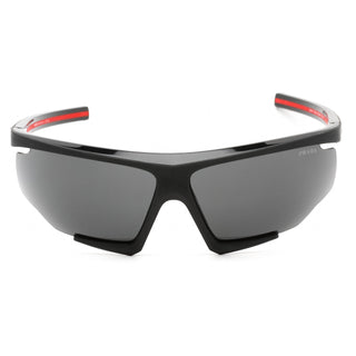 Prada Sport 0PS 07YS Sunglasses Black Rubber / Dark Grey-AmbrogioShoes