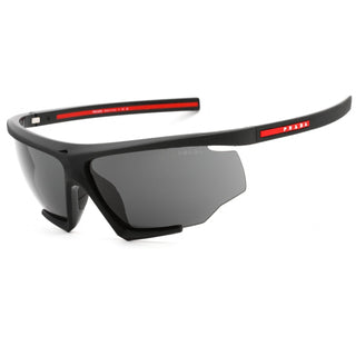 Prada Sport 0PS 07YS Sunglasses Black Rubber / Dark Grey-AmbrogioShoes