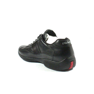 Prada Sports Mens Shoes Black Sneakers (PRM26)-AmbrogioShoes