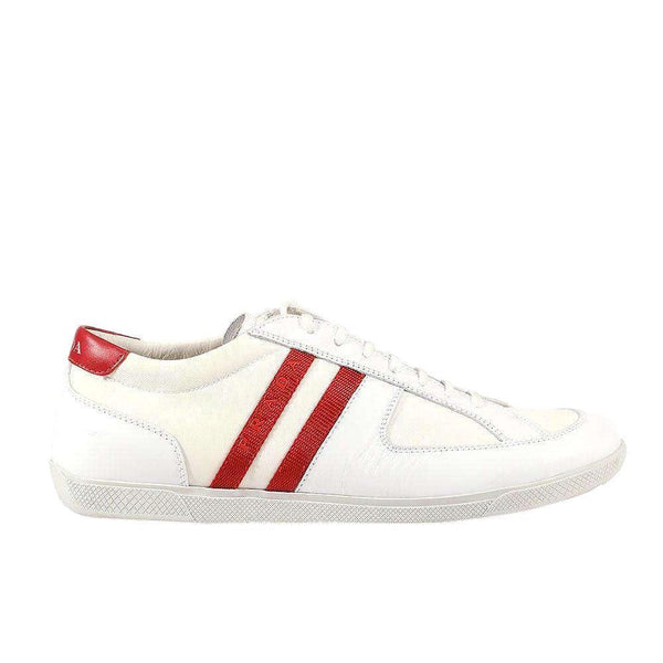 Prada Sports Men's Designer White/Red Sneakers 4E1806 (PRM43
