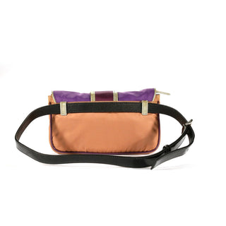 Prada Women's Purple & Pink Fabric Waist Strap Bag (PR1013)-AmbrogioShoes