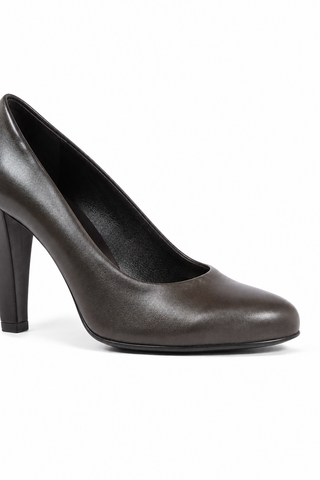 Prada shoes Black & Gray Pumps for women's (PRW44)