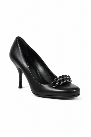 Prada shoes Black Pumps for women (PRW43)
