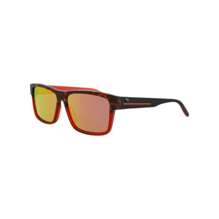 Puma Square-Frame Acetate Sunglasses PU0267S-AmbrogioShoes
