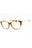 6113 - Light havana/clear demo lens