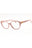 6053 - Solid Tea Rose Pink/Clear demo lens