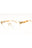 6111 - Transparent Beige Brown/clear demo lens
